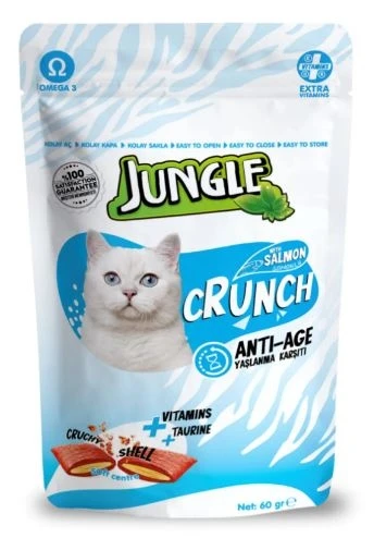 Jungle Crunch Anti-Age with Salmon Flavor 60 g