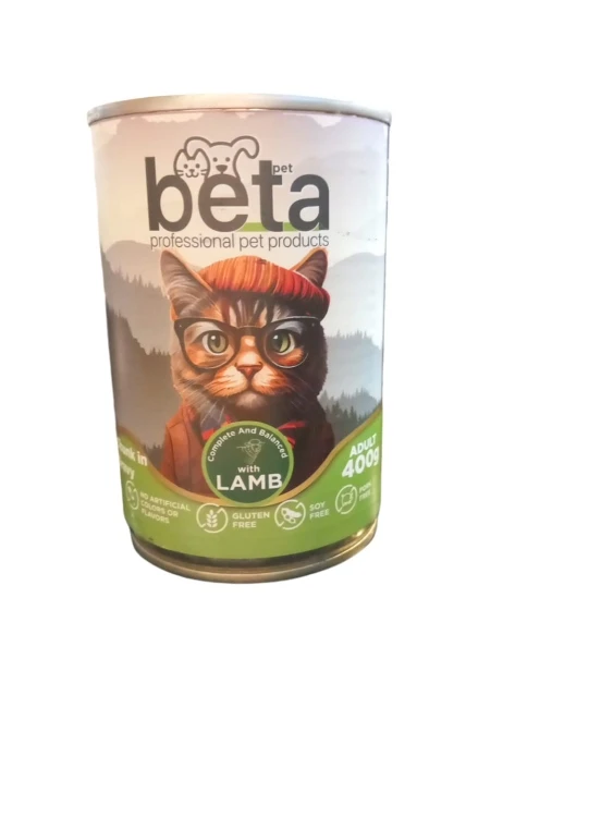 Beta Wet Food with Lamb Gravy