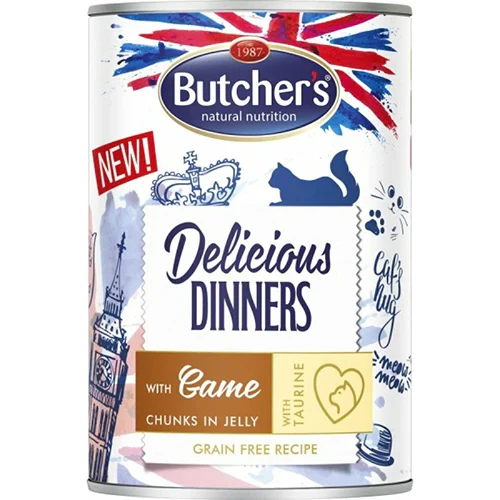 Butcher's Chunks in Jelly with Game Flavor 400g