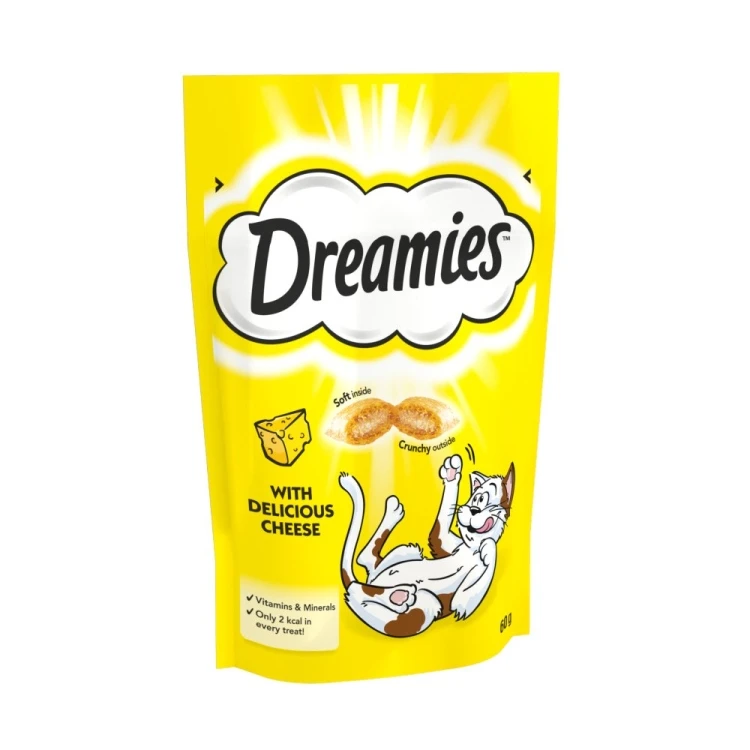 Dreamies Cat Treat with Cheese Flavor 60g