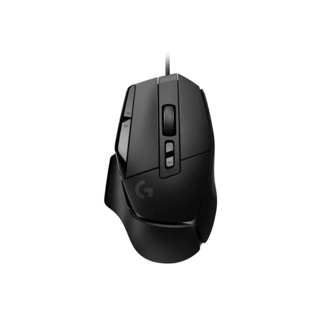 ماوس الألعاب السلكي Logitech G502 X - مفاتيح أساسية ميكانيكية بصرية هجينة من LIGHTFORCE، ومستشعر ألعاب HERO 25K