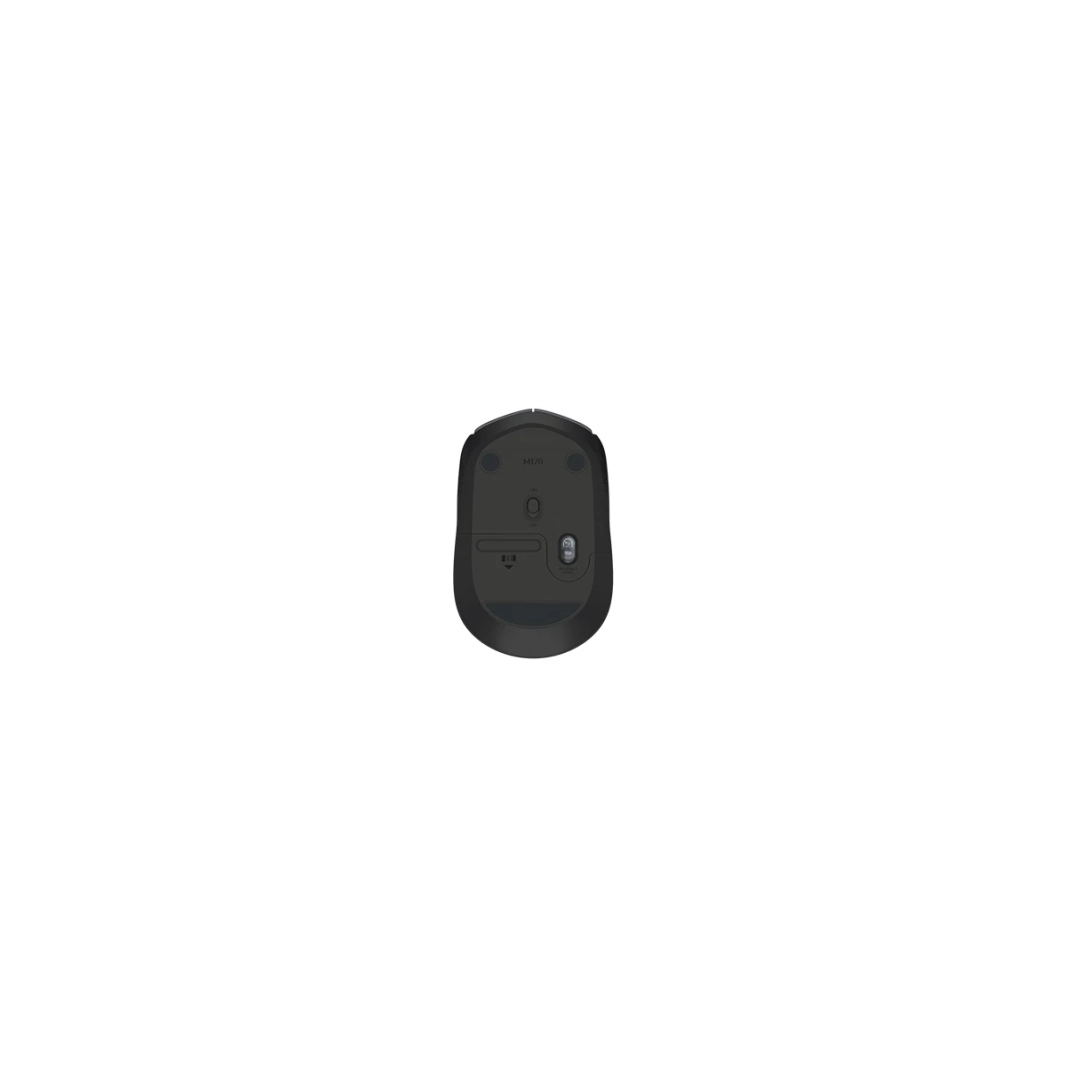 Logitech M170 Wireless Mouse USB Receiver & 12M Battery Life - Grey