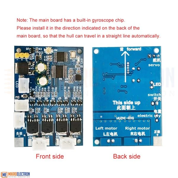 One hand remote control DIY modified cruise gyroscope 500 meters