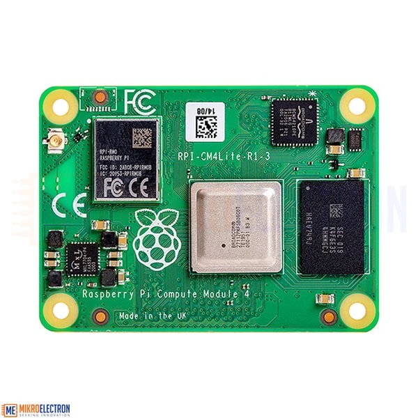 Raspberry Pi Compute Module 4 Lite (إصدار لاسلكي) - ذاكرة وصول عشوائي بسعة 2 جيجابايت