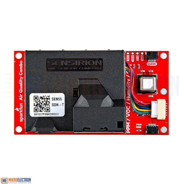 مستشعر جودة الهواء الداخلي SparkFun - SCD41، SEN55 (Qwiic)