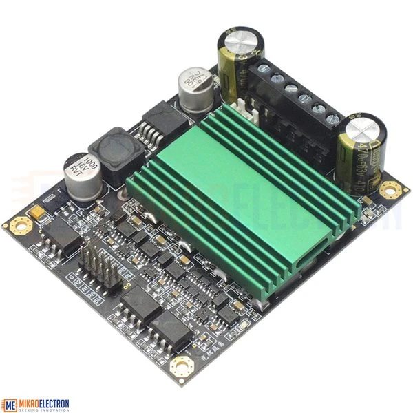 DC 12V-48V 100A High Power Dual Channel DC Motor Driver Module