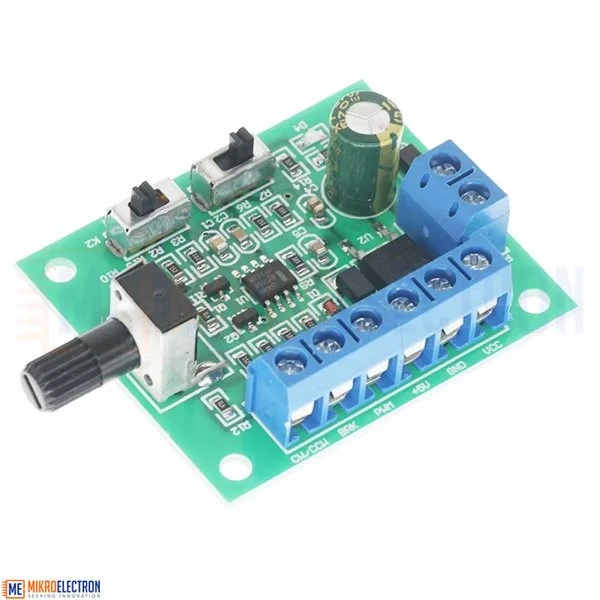 وحدة تحكم في سرعة محرك DC بدون فرشاة DC8-24V مع لوحة تحكم في السرعة PWM