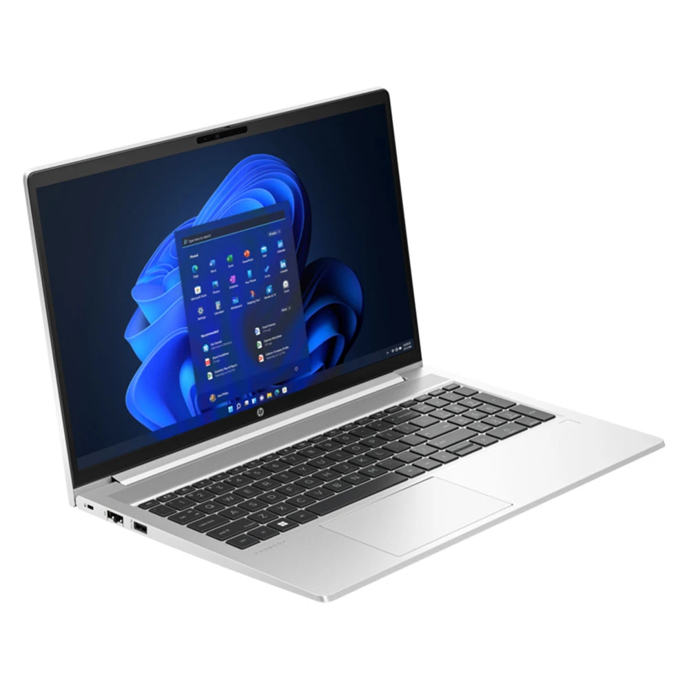 كمبيوتر محمول HP ProBook 450 G10 (معالج Intel Core i7-1355U / ذاكرة وصول عشوائي DDR4 سعة 16 جيجابايت / ذاكرة تخزين NVMe M.2 سعة 512 جيجابايت / بطاقة رسومات Intel Iris Xe / شاشة 15.6 بوصة FHD IPS / نظا