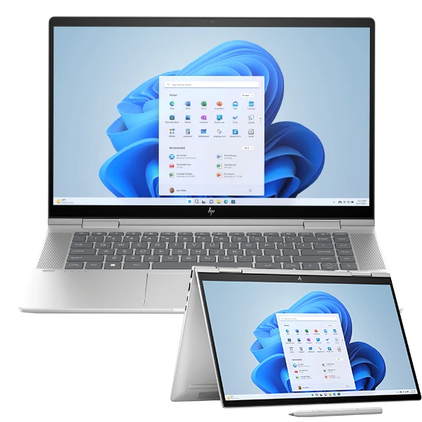 HP Envy x360 2-in-1 Touch Screen Laptop - 13th Gen Intel Corei7-1355U - RTX 3050 4GB - 15-inch FHD IPS With Pen