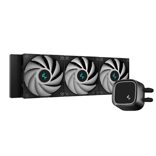 مبرد سائل DEEPCOOL LE720 360 مم ARGB AIO لوحدة المعالجة المركزية - أسود