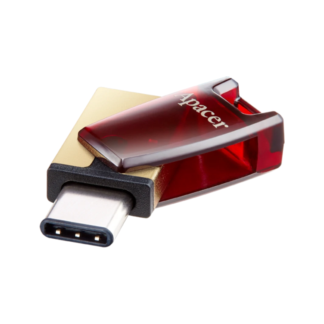 Apacer AH180 USB 3.1 وType-C Gen 1 Type-A / فلاش ميموري 32 جيجابايت
