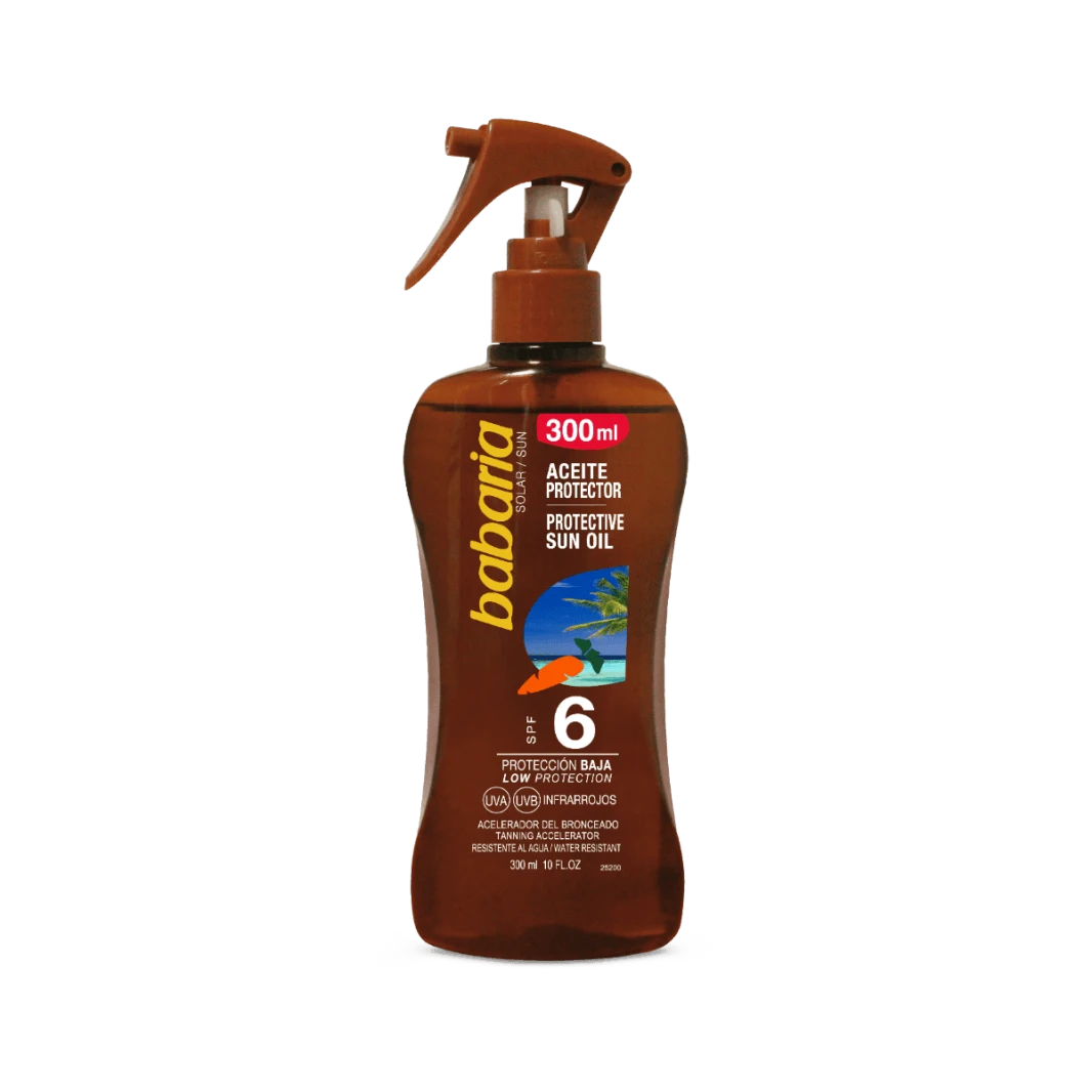 Babaria باباريا واقي من الشمس SPF 6 300 مل