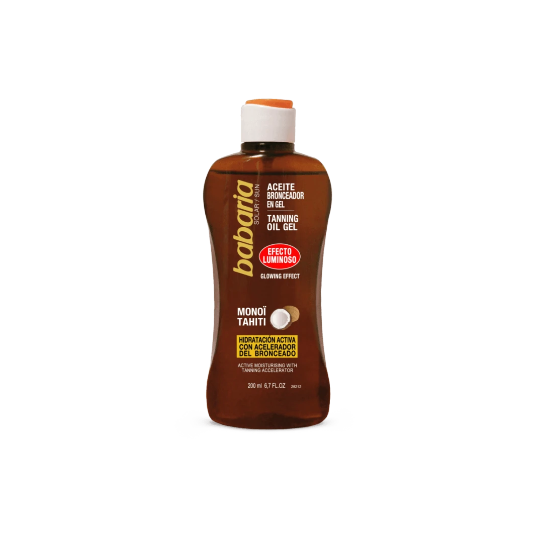 Babaria Babaria Glow-Effect Tanning Oil Gel 200 ml