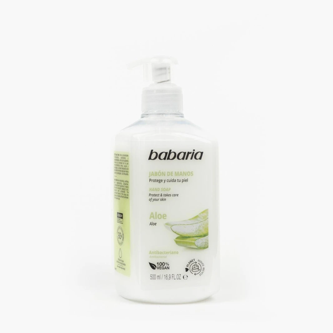 Babaria باباريا صابون لليدين بالصبار 500 مل