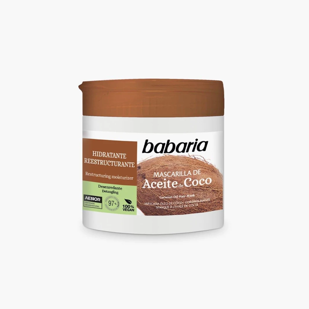 Babaria باباريا ماسك للشعر بجوز الهند 400 مل