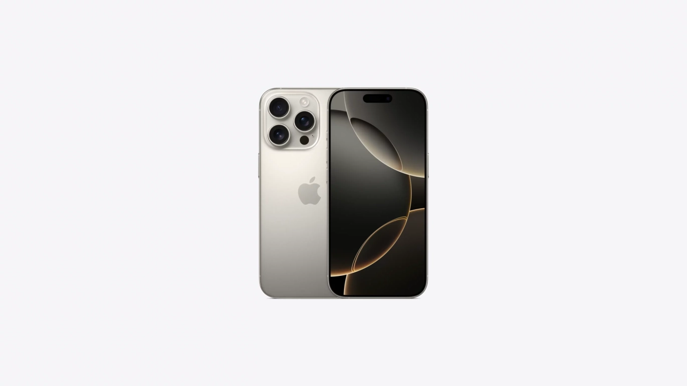 Iphone 16 pro 6.3 Natural Titanium
