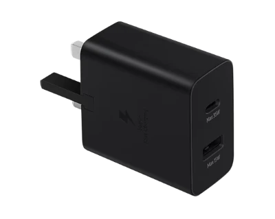 Samsung 35W Dual Charging Port Power Adapter – Black