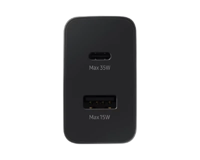 Samsung 35W Dual Charging Port Power Adapter – Black