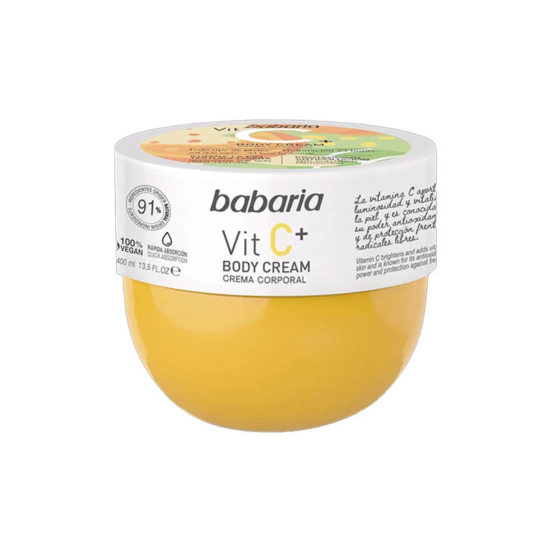 Babaria 2 Babaria Vit C Body Cream 400ml
