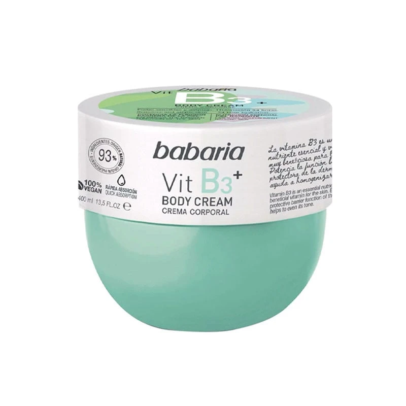 Babaria 2 Babaria Vit B3 Body Cream 400ml
