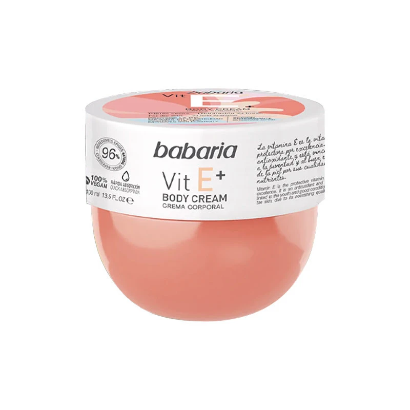 Babaria 2 كريم الجسم باباريا فيتامين هـ 400 مل
