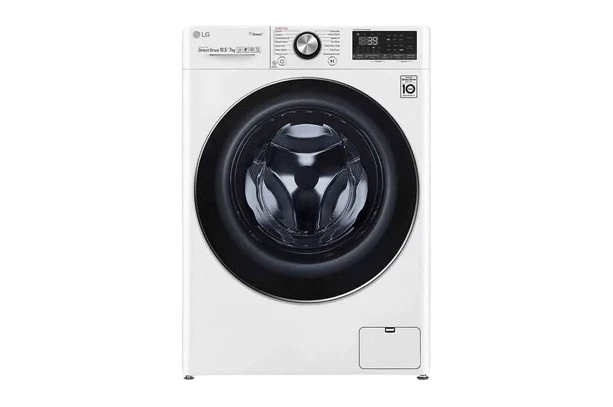 LG Clothes Dryer and Washing Machine, 7/10.5 Kg, 1400 RPM – White