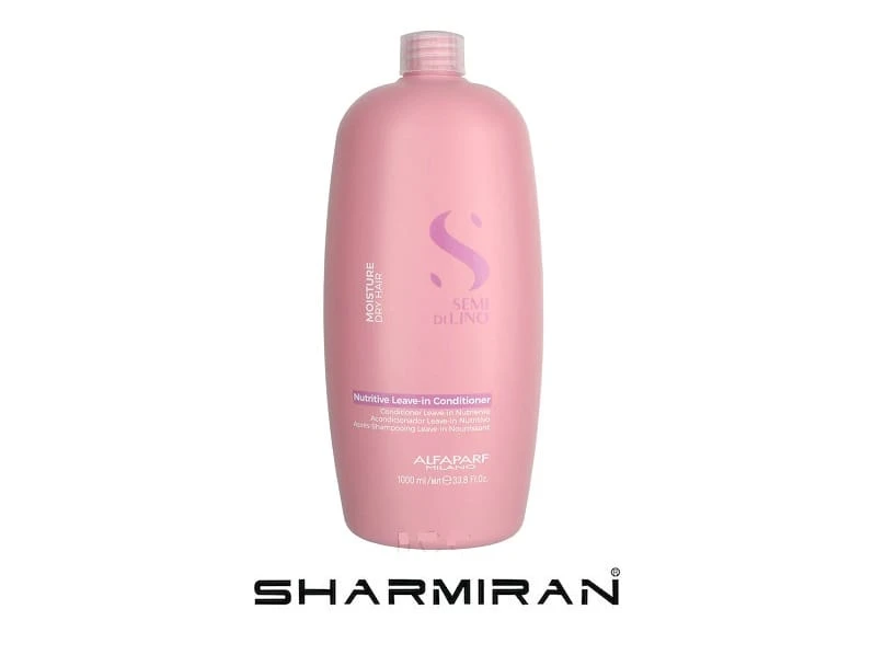 ALFAPARF MILANO LEAVE IN CONDITIONER CREAM SEMI DI LINO MOISTURE HAIR FOR CHEMICALLY TREATED HAIR AND FOR DRY HAIR 1000 ML