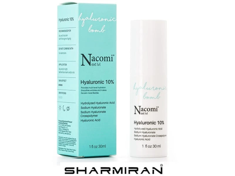 NACOMI SERUM MOISTURIZING HYALURONIC ACID 10 PERCENT 30 ML