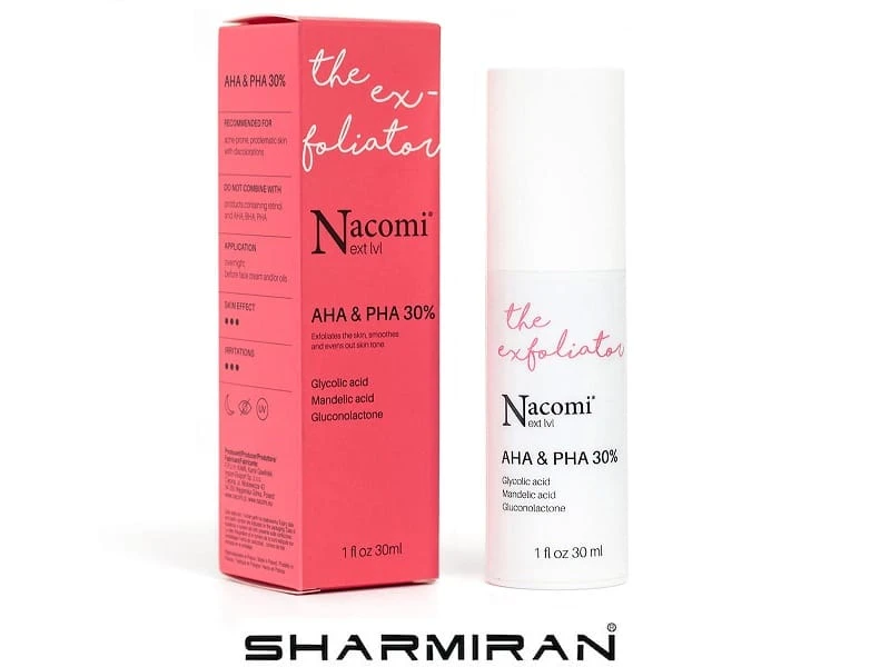NACOMI ACID PEELING IN THE FORM OF A SERUM ACID AHA AND ACID PHA 30 PERCENT 30 ML