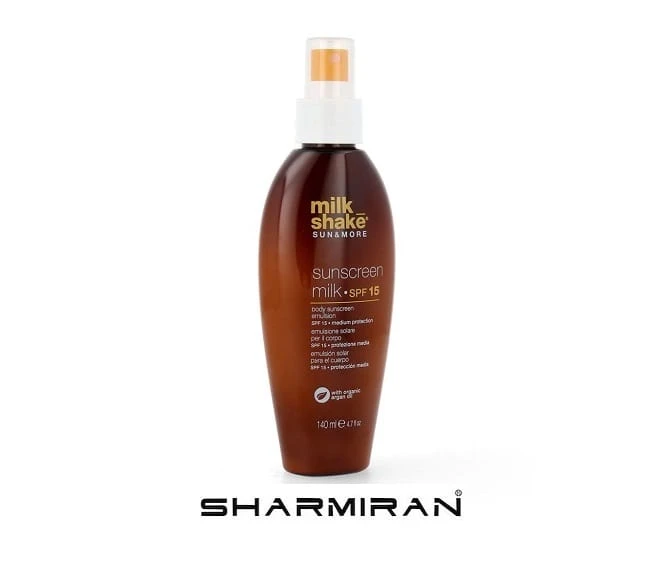 milk shake sun block with color sun screen milk spf 15 140 ml