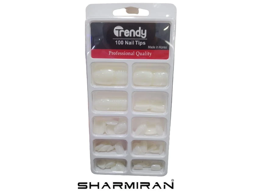 TRENDY NAIL INSTALLATION ARTIFICIAL NAILS FOR TOE NAILS 100 NAIL PAINTABLE