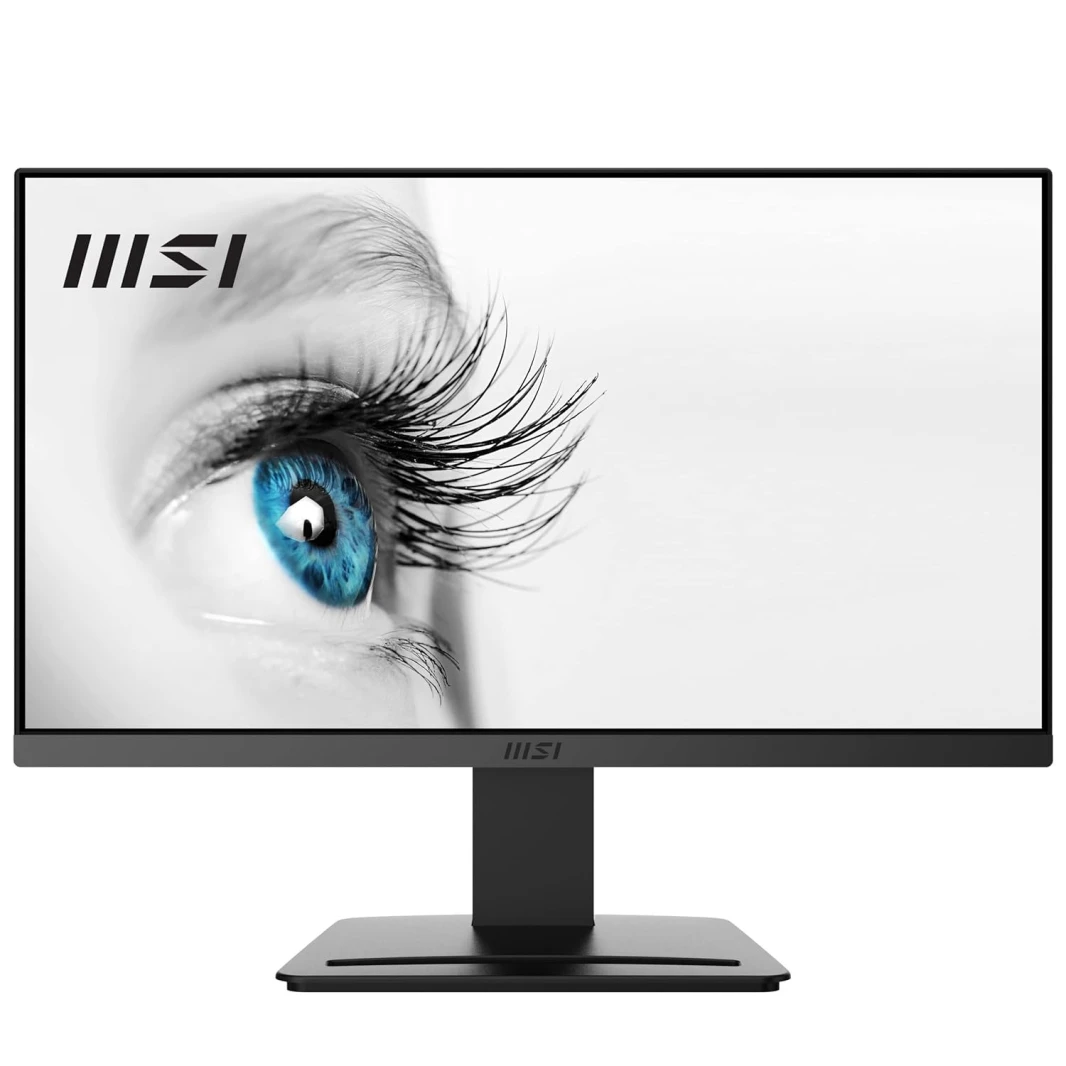 شاشة MSI Pro MP223 مقاس 22 بوصة FullHD – 100 هرتز، صديقة للعين – HDMI 1.4B، D-Sub ( VGA )