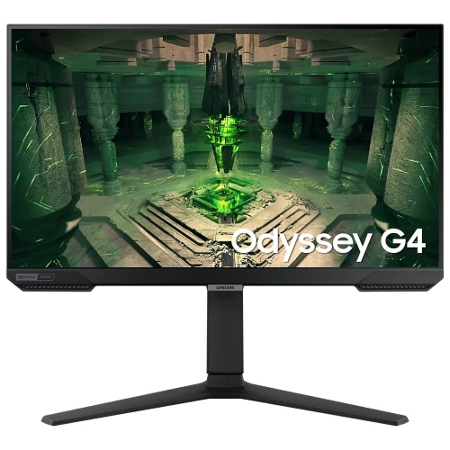 شاشة SAMSUNG odyssey G4 {حجم الشاشة 25 بوصة / دقة FULL HD / معدل تحديث 240 هرتز / نوع لوحة IPS} LS25BG402EMXUE