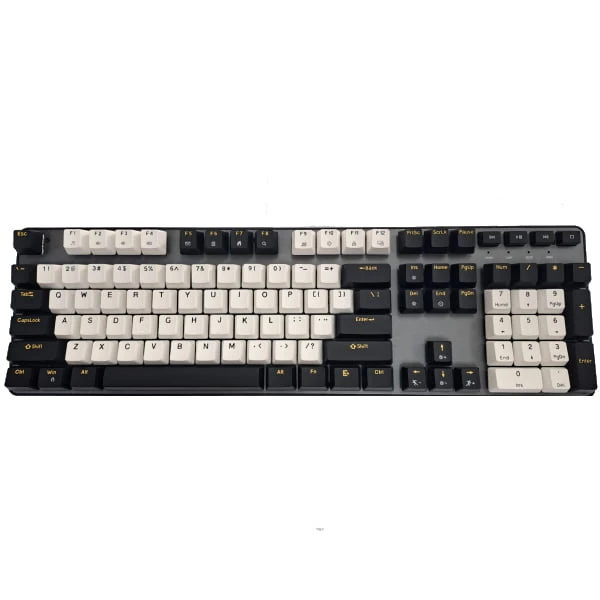 طقم لوحة مفاتيح ميكانيكية سلكية وماوس ألعاب سلكي – مفتاح أحمر – أضواء RGB – cx21 G40U
