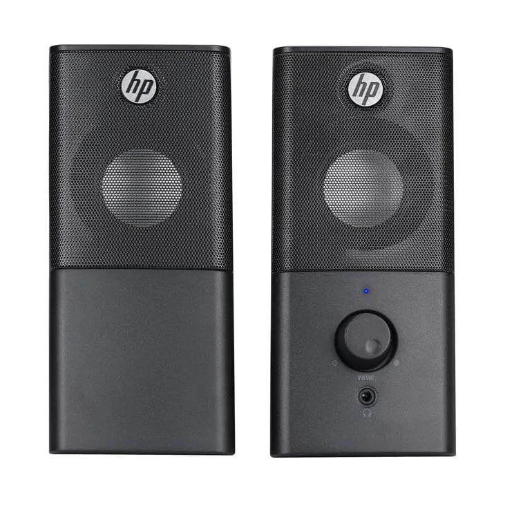 مكبرات صوت استريو HP DHS 2101 لأجهزة الكمبيوتر الشخصية وأجهزة الكمبيوتر المحمولة