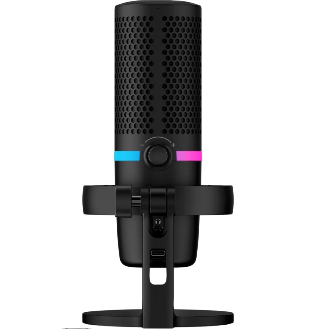 ميكروفون HyperX DuoCast – USB – إضاءة RGB – [ 4P5E2AA – DUC001 }