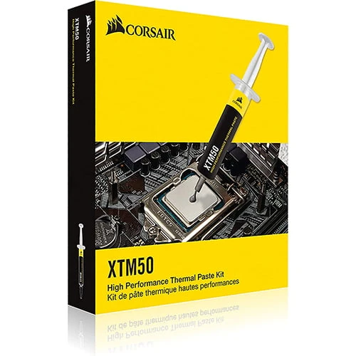Corsair XTM50 High Performance Thermal Compound Paste | Ultra-Low Thermal Impedance CPU/GPU | 5 Grams | – [SKU CT-9010002-WW]