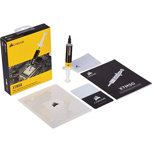 Corsair XTM50 High Performance Thermal Compound Paste | Ultra-Low Thermal Impedance CPU/GPU | 5 Grams | – [SKU CT-9010002-WW]