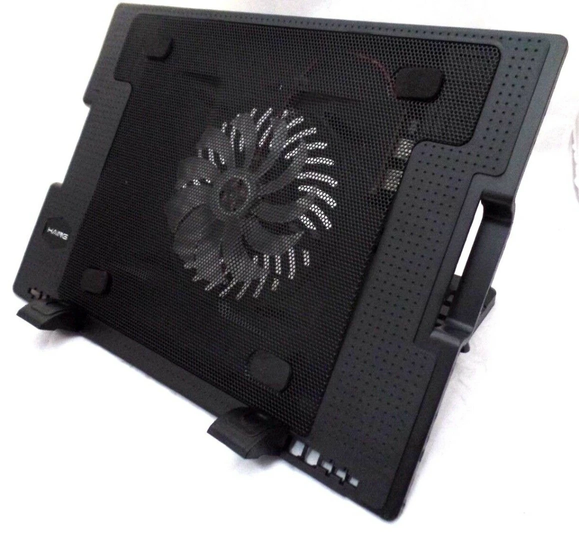 HAING N18 13″-17 ” 1-Fan Notebook/Laptop Cooler Pad | 1*140MM Fan – Black