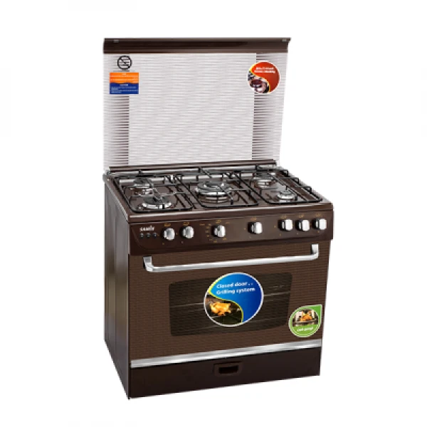 Samix Gas Cooker 80*60cm White