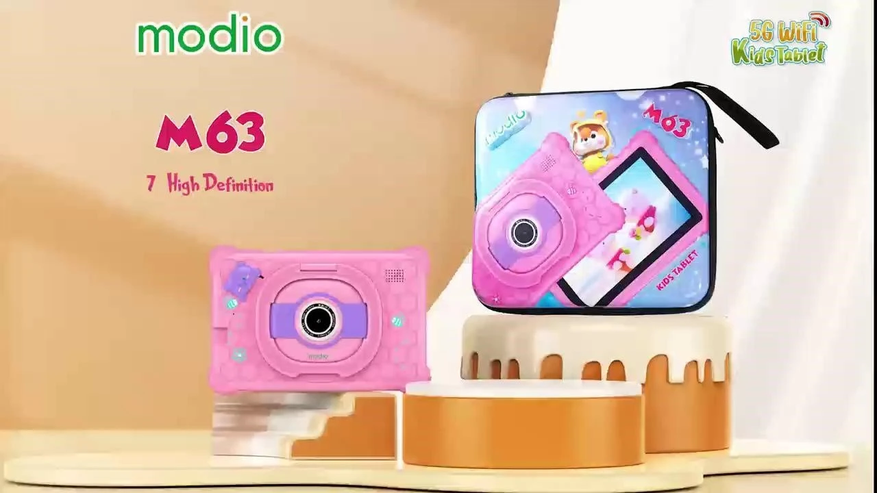 Modio Kids Tablet 6GB Ram & 128GB Rom, 7 Inch , Wifi