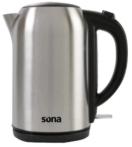 SONA Water kettle, 1.7Lit, 2200Watts, Stainless Steel