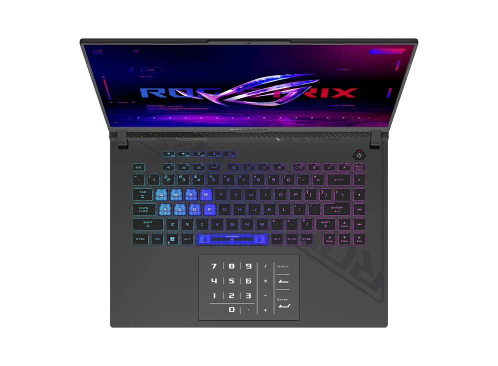 أسوس ROG Strix - G16 G614J Intel® 13Th Gen Core I7-13650HX، 16 جيجابايت رام DDR4، 512 جيجابايت NVMe® SSD، Nvidia® Geforce™ RTX 4070 8GB GDDR6، 16.0 بوصة IPS-Level 1920 x 1080 (FHD) 165Hz 3ms، Windows 