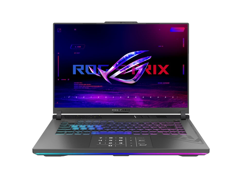 أسوس ROG Strix - G16 G614J Intel® 13Th Gen Core I7-13650HX، 16 جيجابايت رام DDR4، 512 جيجابايت NVMe® SSD، Nvidia® Geforce™ RTX 4070 8GB GDDR6، 16.0 بوصة IPS-Level 1920 x 1080 (FHD) 165Hz 3ms، Windows 