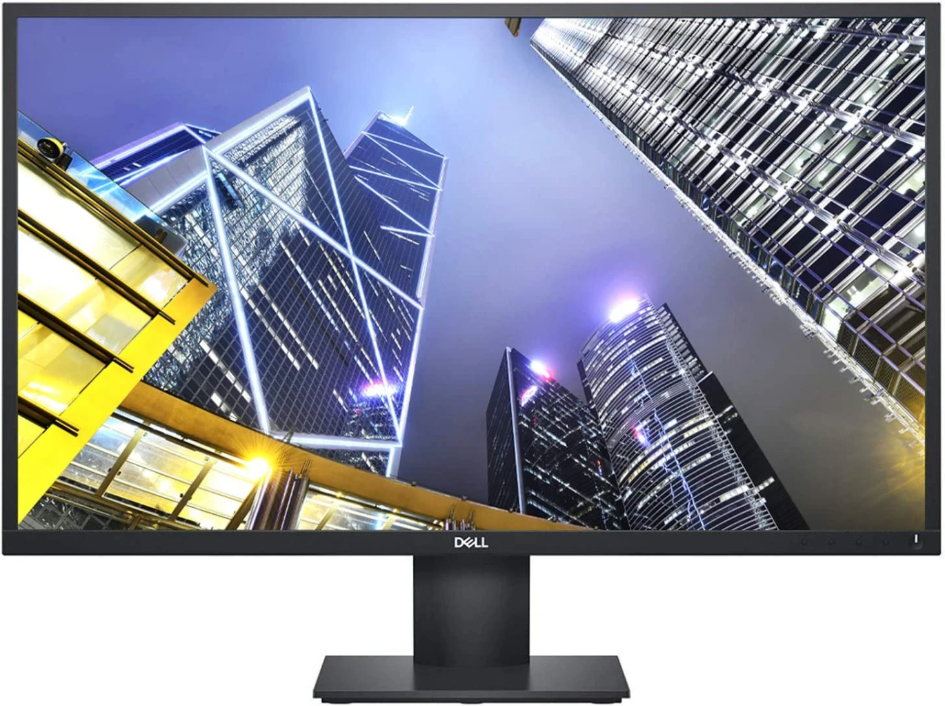 شاشة Dell E2720H مقاس 27 بوصة بدقة 1920 × 1080 (FHD) IPS بمعدل تحديث 60 هرتز ووقت استجابة 5 مللي ثانية مع VGA وDisplayPort 1.2
