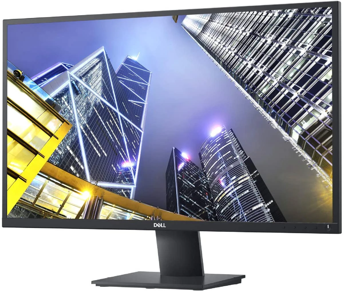شاشة Dell E2720H مقاس 27 بوصة بدقة 1920 × 1080 (FHD) IPS بمعدل تحديث 60 هرتز ووقت استجابة 5 مللي ثانية مع VGA وDisplayPort 1.2