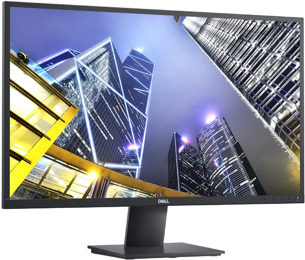 شاشة Dell E2720H مقاس 27 بوصة بدقة 1920 × 1080 (FHD) IPS بمعدل تحديث 60 هرتز ووقت استجابة 5 مللي ثانية مع VGA وDisplayPort 1.2