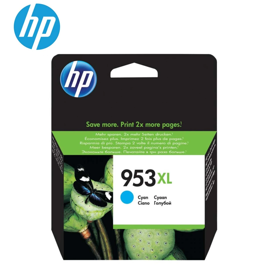 خرطوشة الحبر السماوي عالية الإنتاجية HP F6U16AE (953XL) (أصلية)