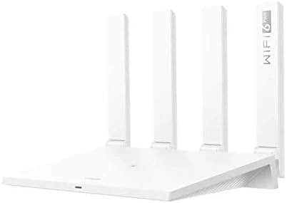 جهاز توجيه واي فاي ذكي HUAWEI WS7100-20 WiFi 6 Plus AX3 ثنائي النواة لاسلكي بسرعة 3000 ميجابت في الثانية بمعدل جيجابت ثنائي النطاق 2.4 جيجاهرتز 5 جيجاهرتز جهاز توجيه إنترنت للمكتب المنزلي
