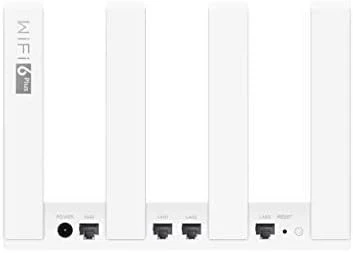 جهاز توجيه واي فاي ذكي HUAWEI WS7100-20 WiFi 6 Plus AX3 ثنائي النواة لاسلكي بسرعة 3000 ميجابت في الثانية بمعدل جيجابت ثنائي النطاق 2.4 جيجاهرتز 5 جيجاهرتز جهاز توجيه إنترنت للمكتب المنزلي